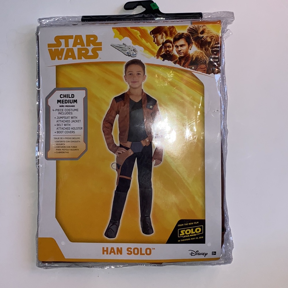 Star Wars Han Solo  Boy's Costume - Picture 10 of 10